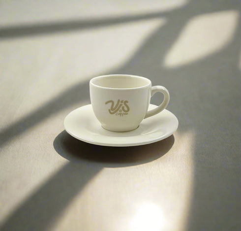 Espresso Cup & Saucer - Vj Coffee
